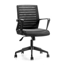 Load image into Gallery viewer, BU-201 Low, Horizontal Stripe Back Swivel Chair