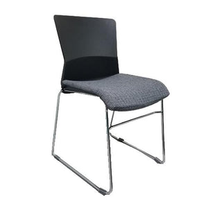 SI1109 Plastic Stack Chair with Cushion Seat Pad